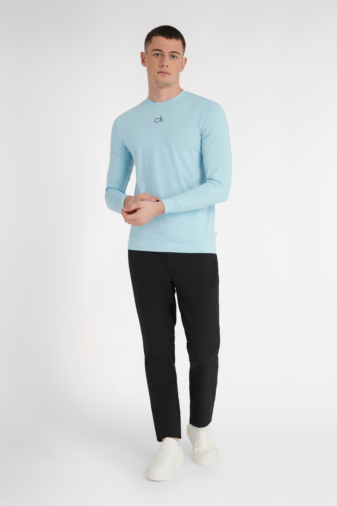 Calvin Klein Winter Genius Stretch Trousers - Black