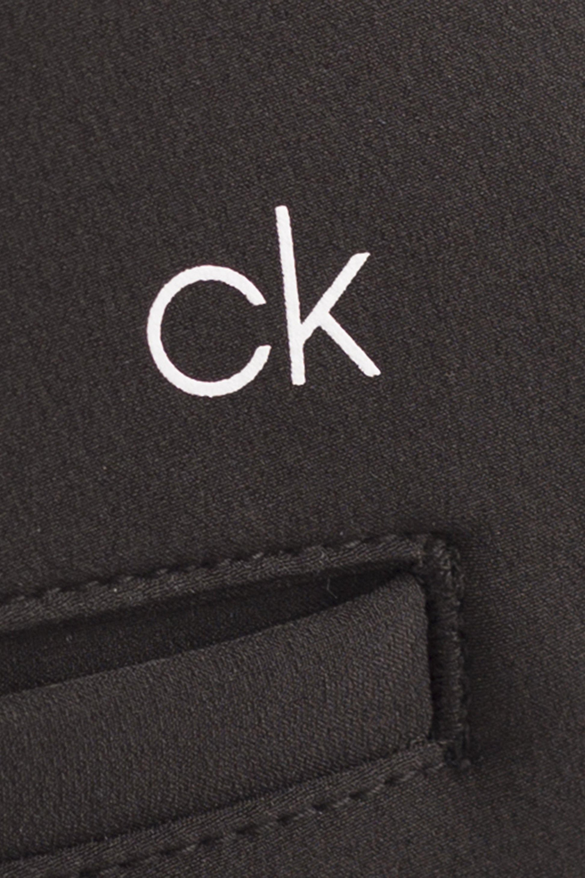 Calvin Klein Genius 4-Way Stretch Trousers - Black