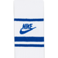 Sportswear Essential Stripe Crew Socks - White/Royal