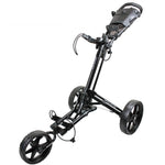 Fastfold Trike 2.0 Golf Push Trolley - Black