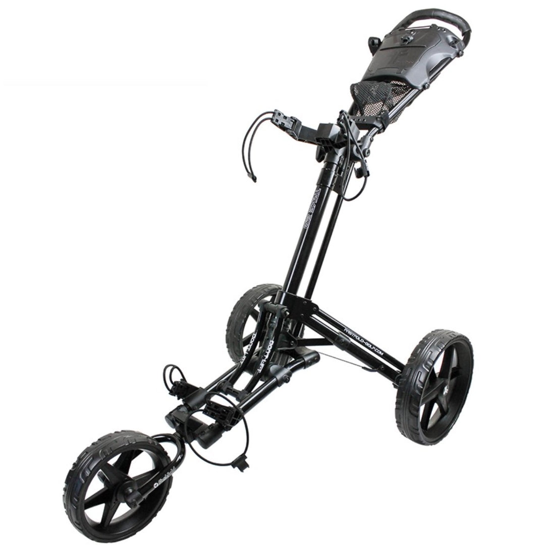 Fastfold Trike 2.0 Golf Push Trolley - Black