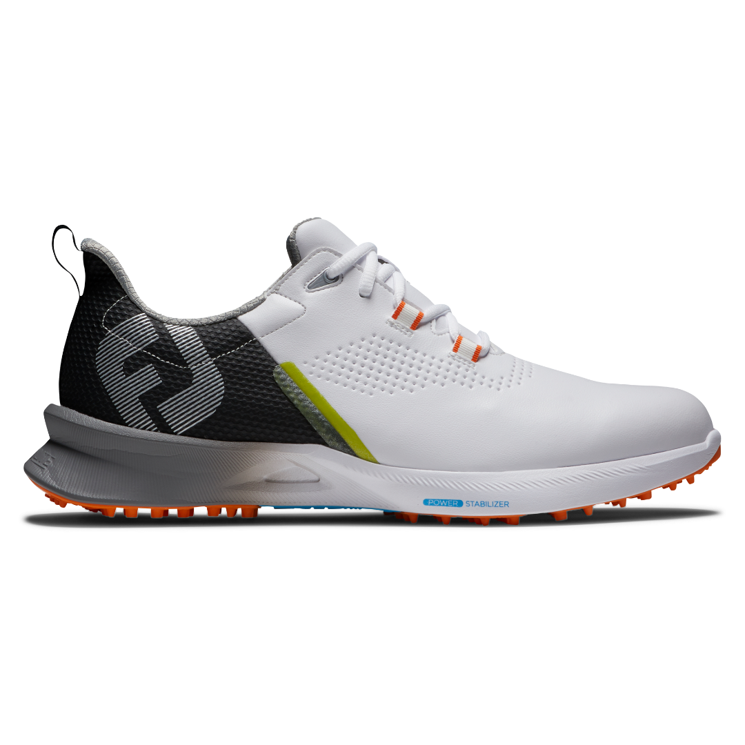 Footjoy Fuel golf shoes white orange