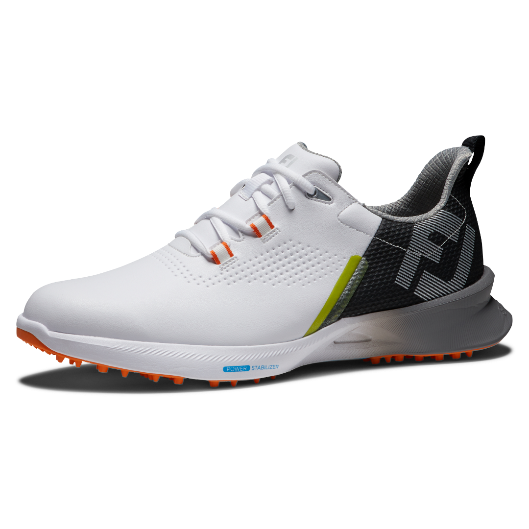 Footjoy Fuel golf shoes white orange