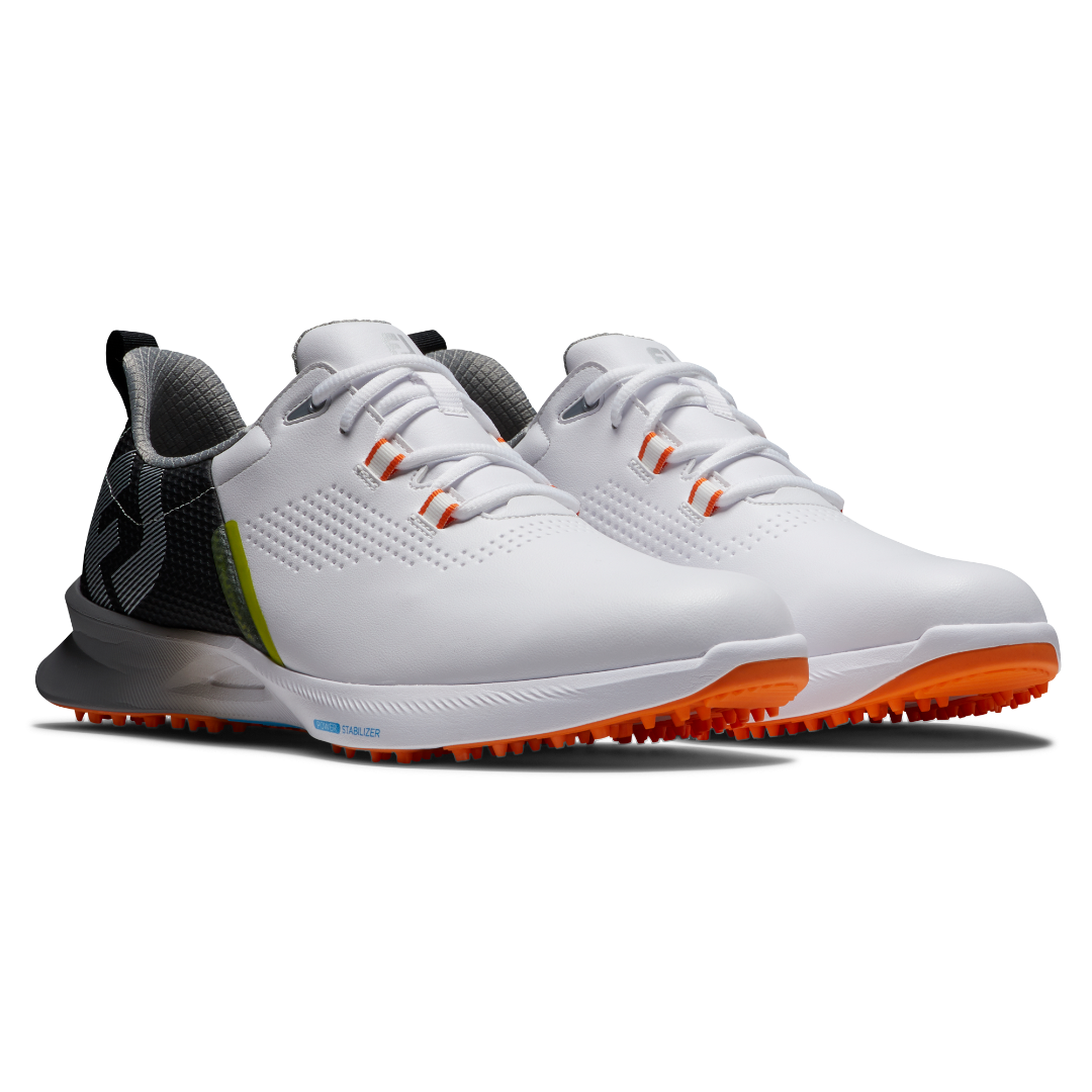 Footjoy Fuel golf shoes white orange