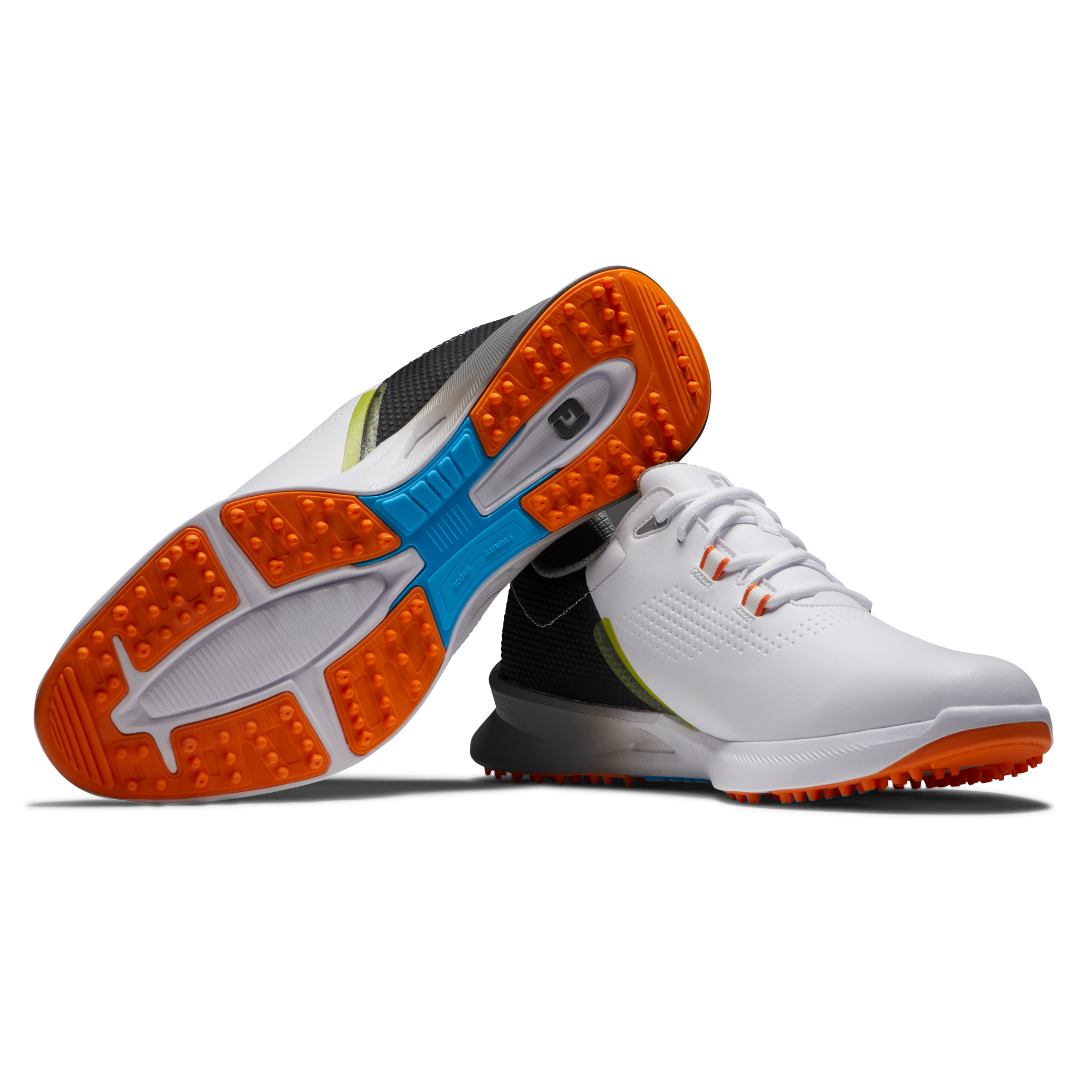 Footjoy Fuel golf shoes white orange