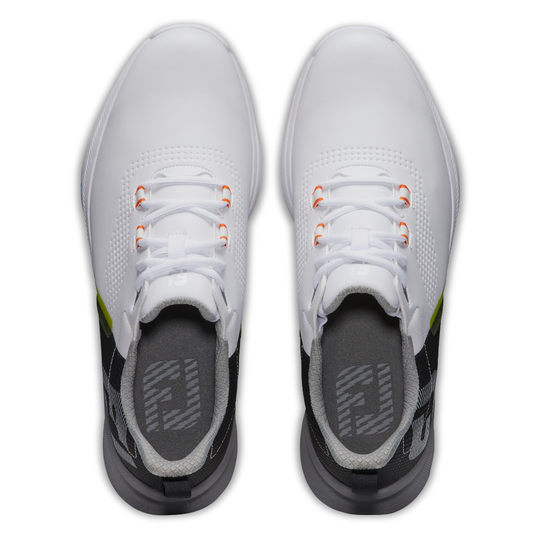 Footjoy Fuel golf shoes white orange