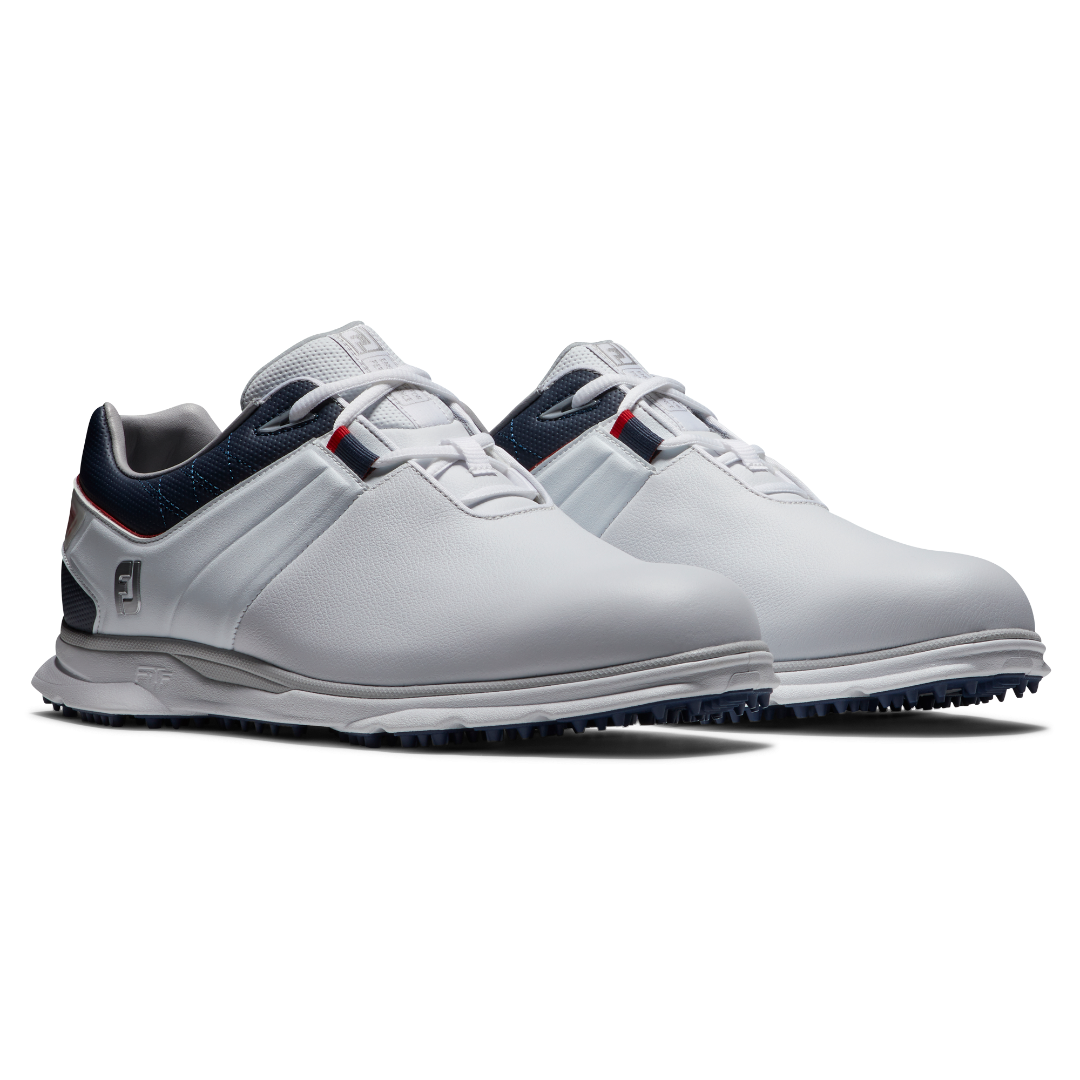 Footjoy Pro SL 2022 golf shoes white navy red