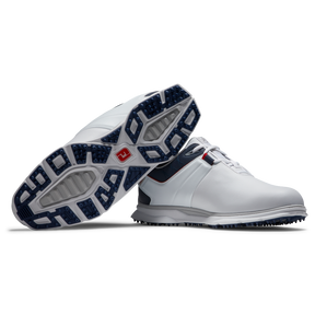 Footjoy Pro SL 2022 golf shoes white navy red