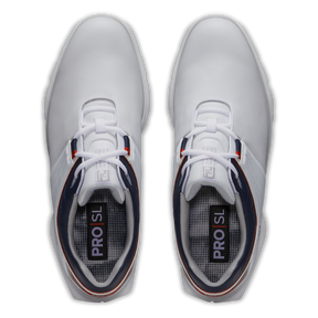 Footjoy Pro SL 2022 golf shoes white navy red
