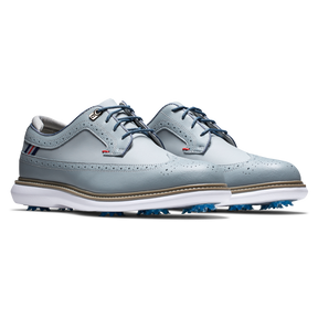 Footjoy traditions wingtip 2022 golf shoes grey