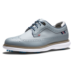 Footjoy traditions wingtip 2022 golf shoes grey
