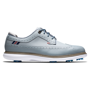 Footjoy traditions wingtip 2022 golf shoes grey