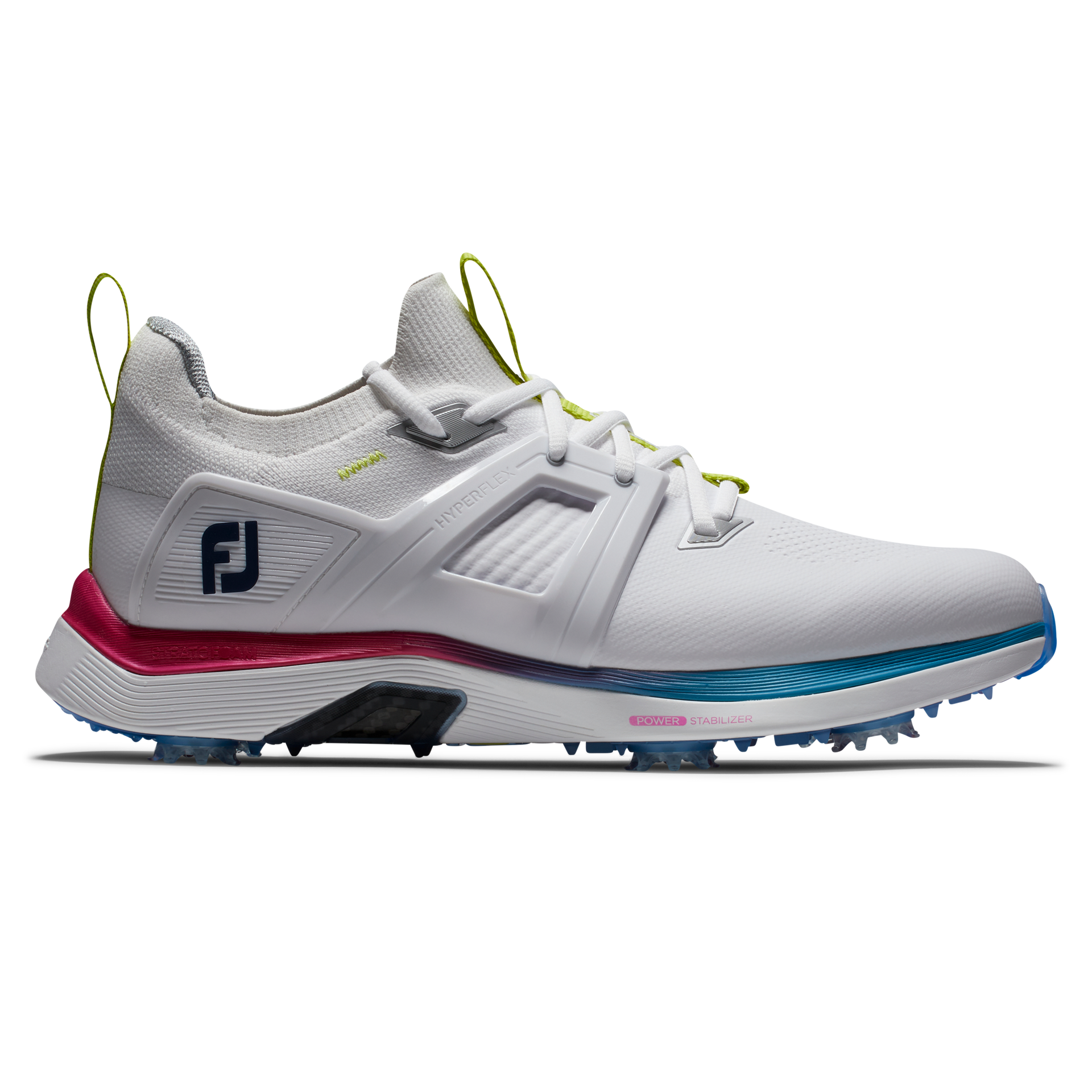 FootJoy HyperFlex ゴルフシューズ Footjoy Hyperflex Carbon - White/Pink/Blue – Desirable Golf