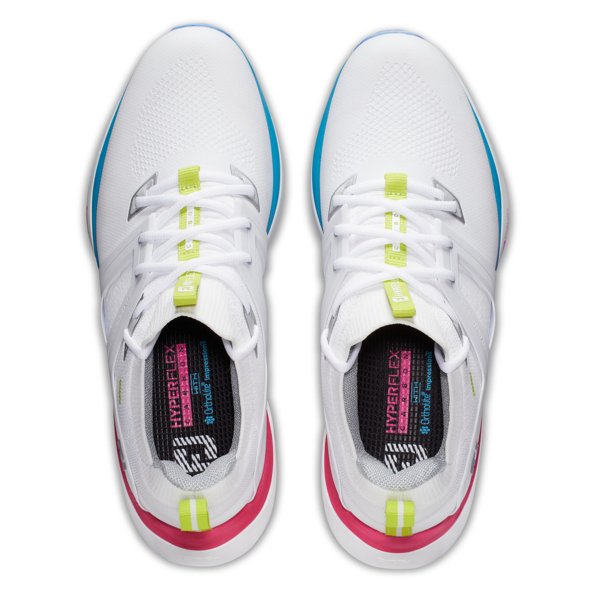 Footjoy Hyperflex Carbon - White/Pink/Blue