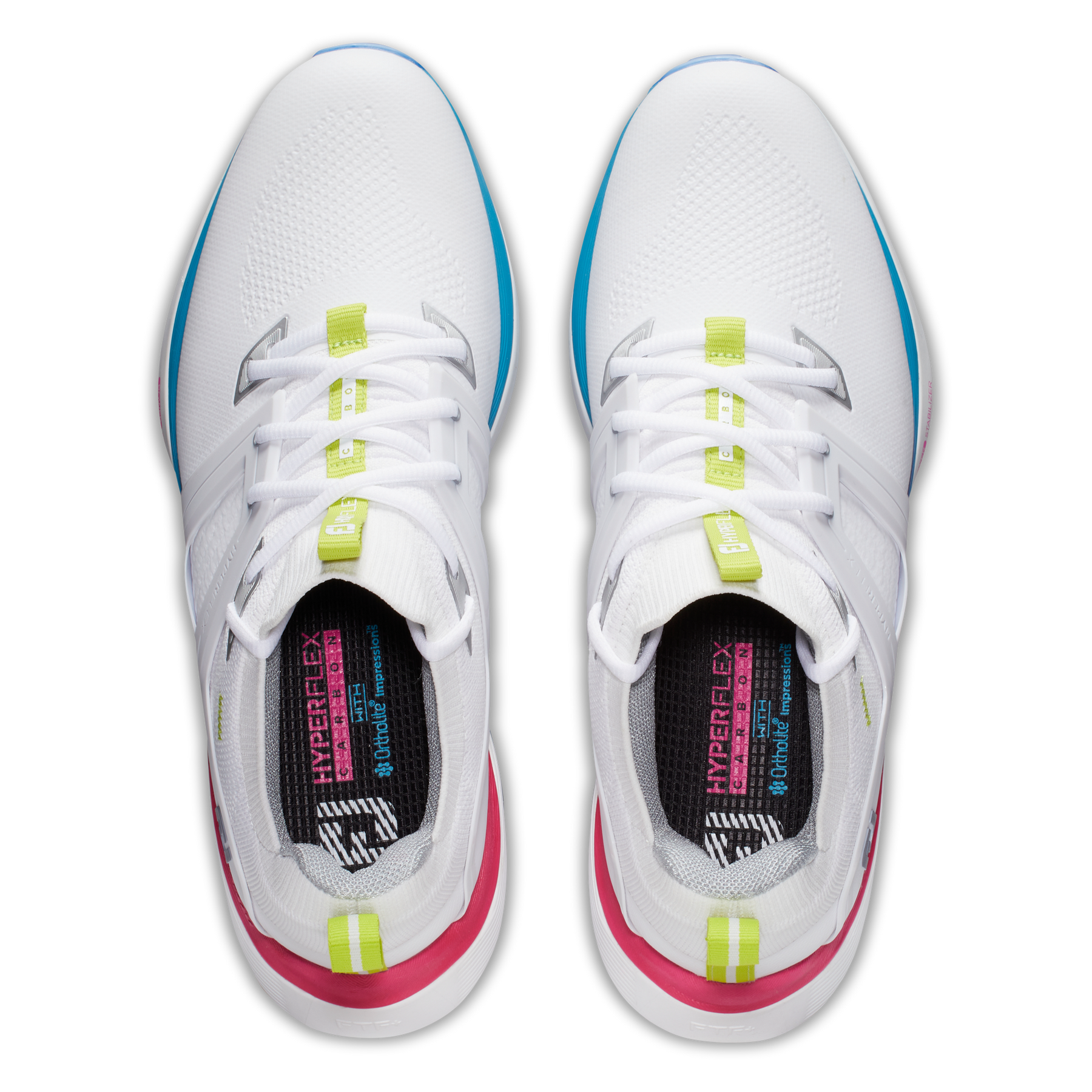 Footjoy Hyperflex Carbon - White/Pink/Blue