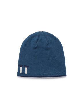 Lyle & Scott Reversible Beanie (Aegean Blue) - Desirable Golf