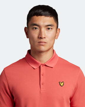 Lyle & Scott Golf Tech Polo - Shrimp