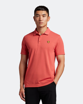 Lyle & Scott Golf Tech Polo - Shrimp