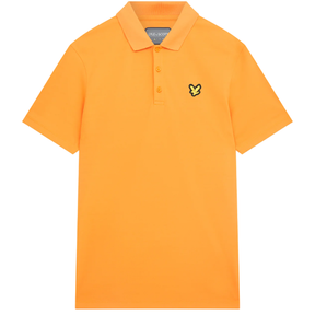 Lyle & Scott Golf Tech Polo Shirt - Fox Orange