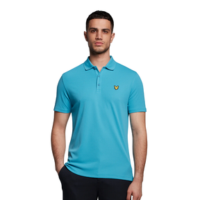 Lyle & Scott Golf Tech Polo Shirt - Moonstone