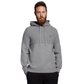 Seed Stitch Knitted Hoodie - Mid Grey Marl