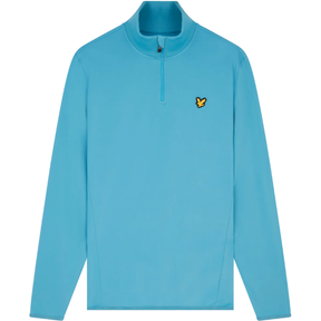 Lyle & Scott Tech 1/4 Zip Midlayer - Moonstone