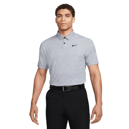 Dri-Fit Tour Polo Heather - Midnight Navy/White