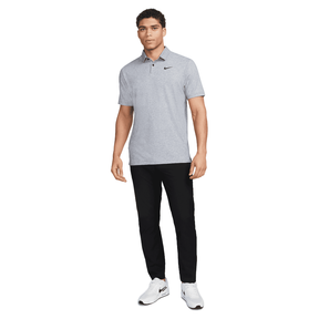 Nike Dri-Fit Tour Polo Heather - Midnight Navy/White