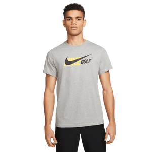 Mens Golf T-Shirt Grey