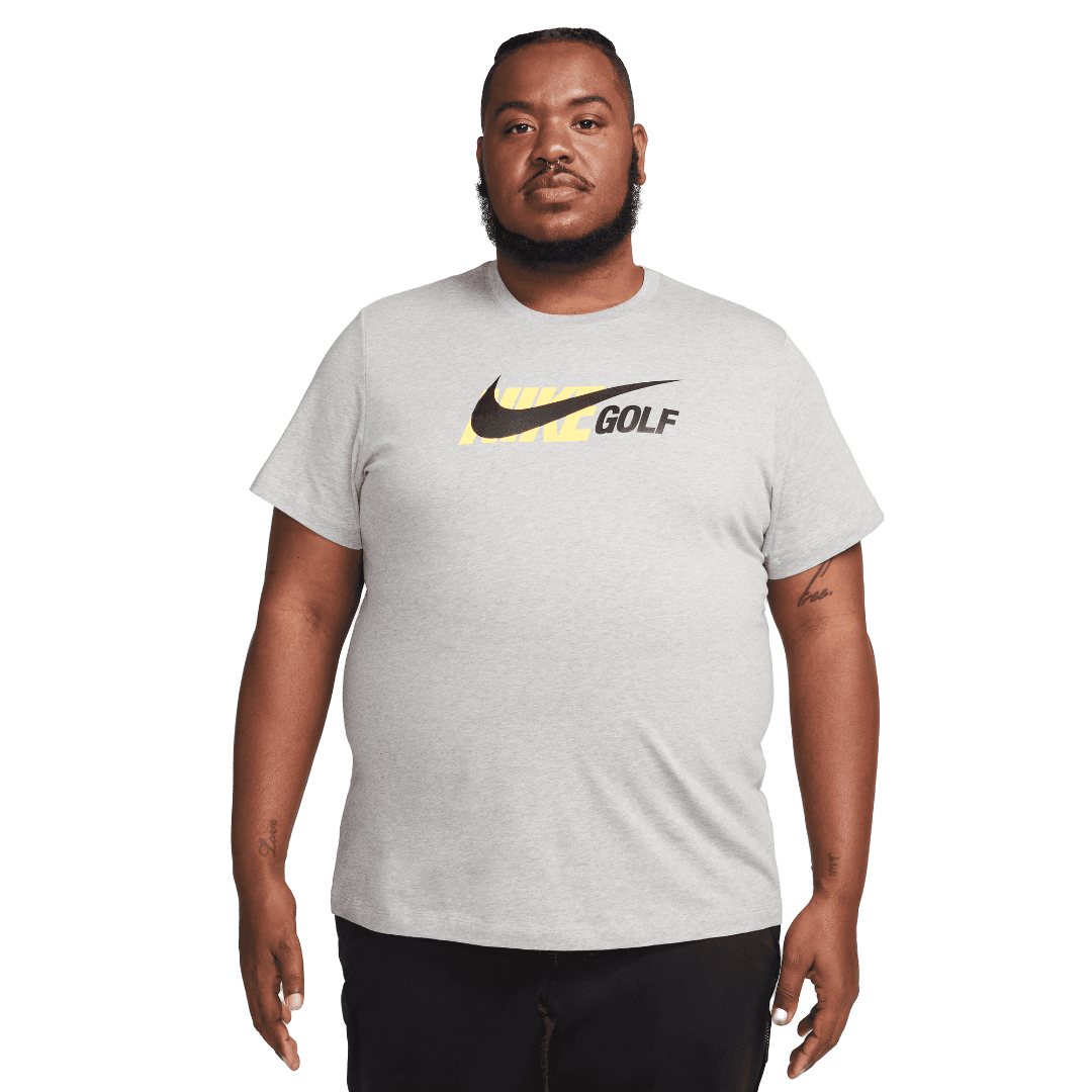 Mens Golf T-Shirt Grey