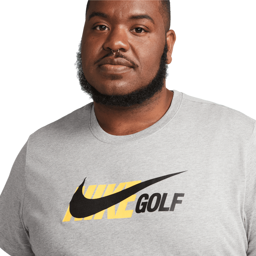 Mens Golf T-Shirt Grey