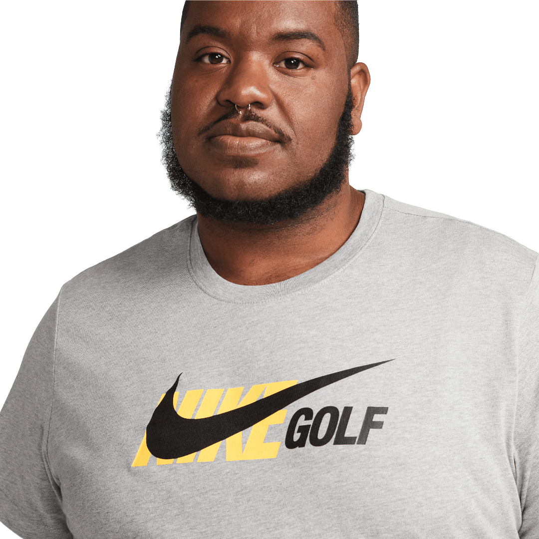 Mens Golf T-Shirt Grey