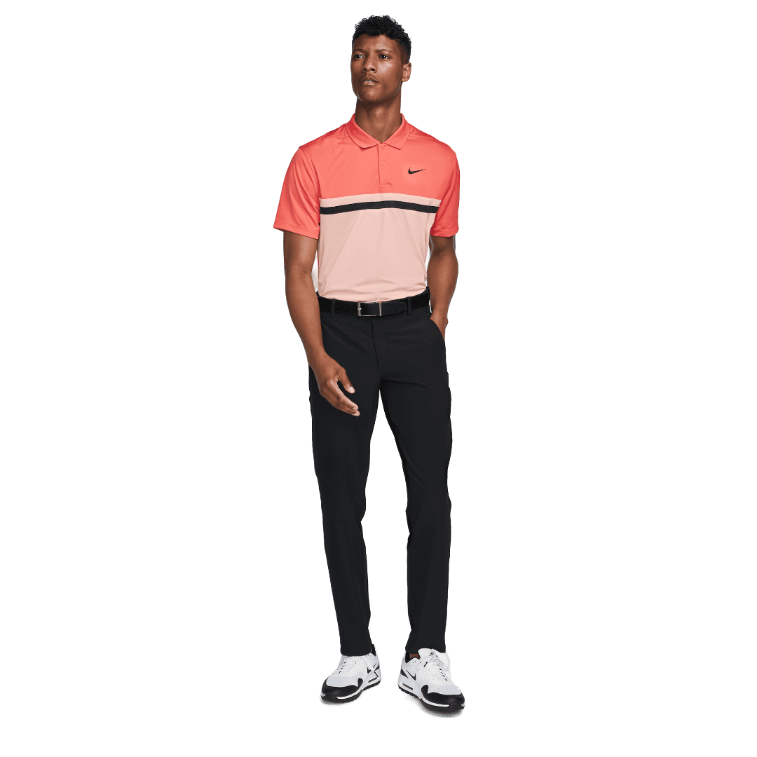Dri-Fit Victory ColourBlock Polo - Magic Ember