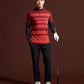 Lyle & Scott Widestripe Polo (Battle Rust) - Desirable Golf