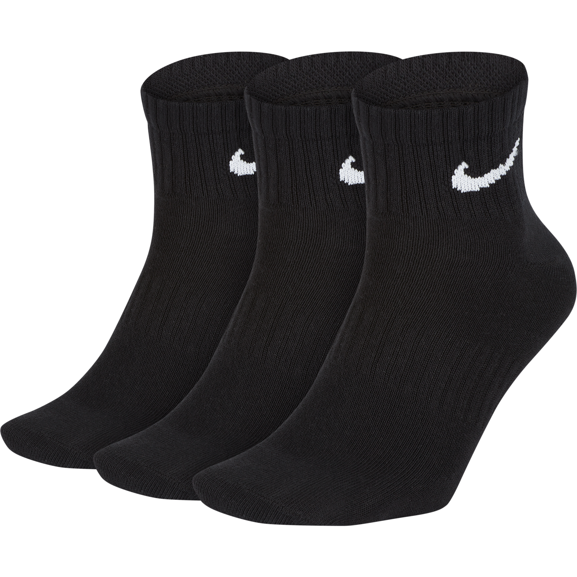Nike Everyday Ankle Socks (Black) - Desirable Golf