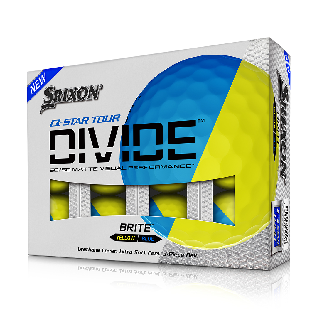 Srixon Q-Star Tour Divide Golf Balls (12-Pack)