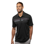 TravisMathew Tidal Wave Polo (Black) - Desirable Golf