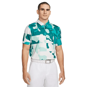 Nike Dri-Fit Tour Polo Camo Grid - Summit White/Black