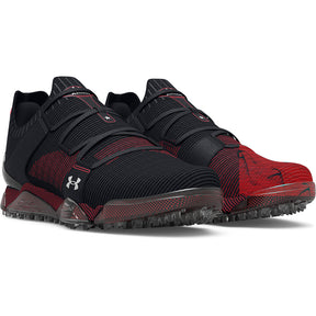 Under Armour HOVR Tour SL Golf Shoes Black Red