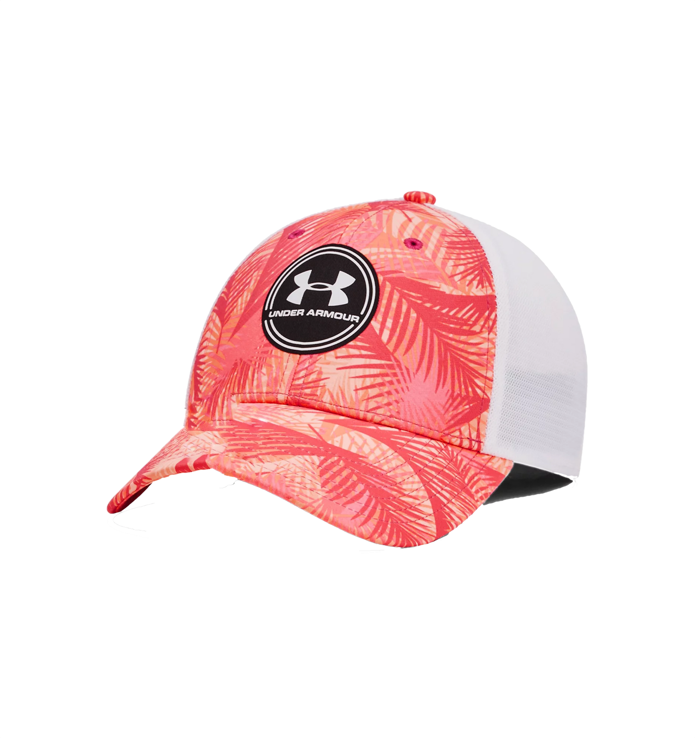 Iso-Chill Driver Mesh Adjustable Cap - Playful Peach / White