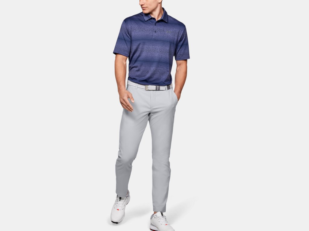 Under Armour Performance Slim Taper Trousers - Halo Grey - Desirable Golf