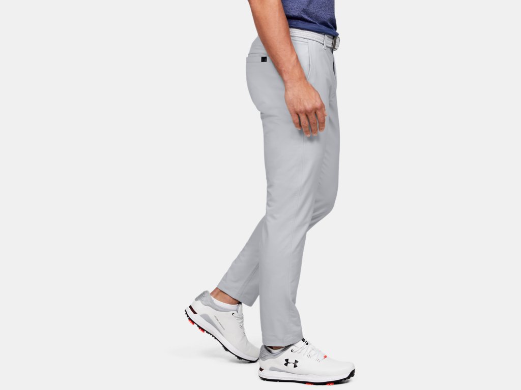 Under Armour Performance Slim Taper Trousers - Halo Grey - Desirable Golf