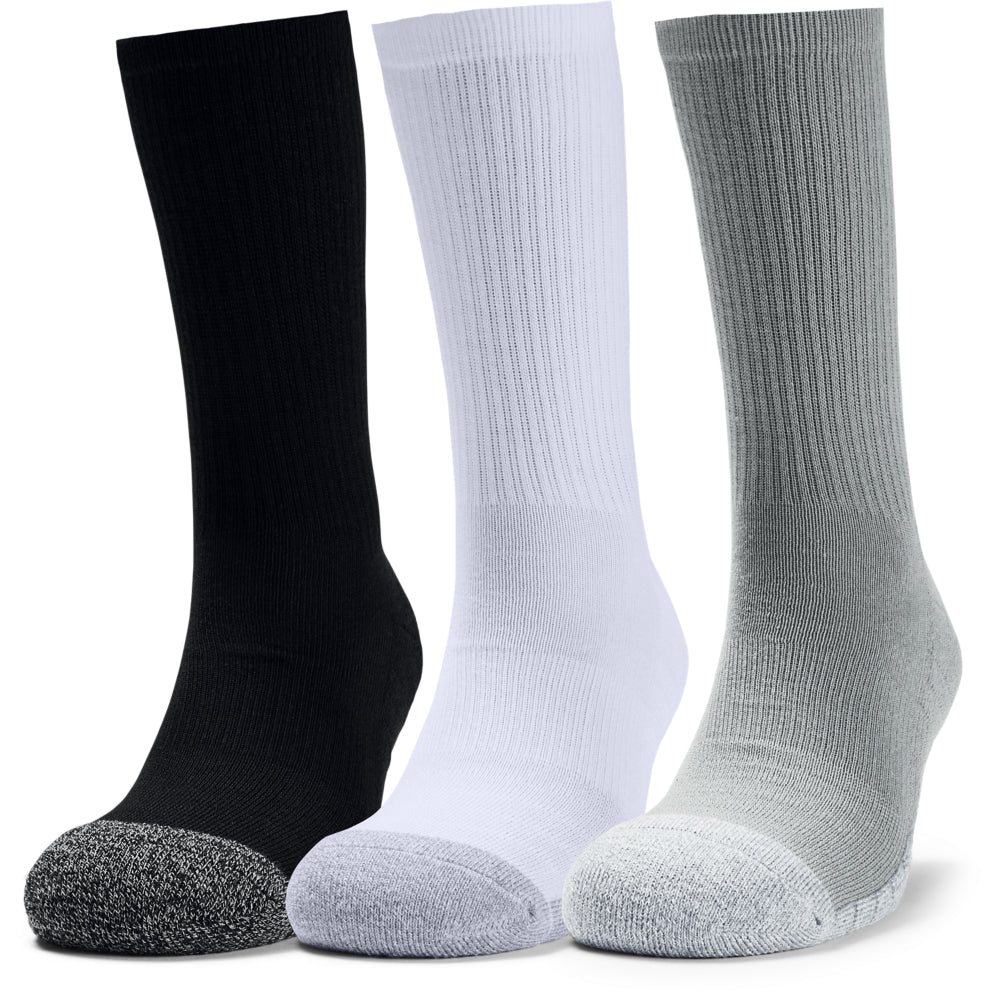 UA Heatgear Crew Socks 3-Pack (Mixed) - Desirable Golf